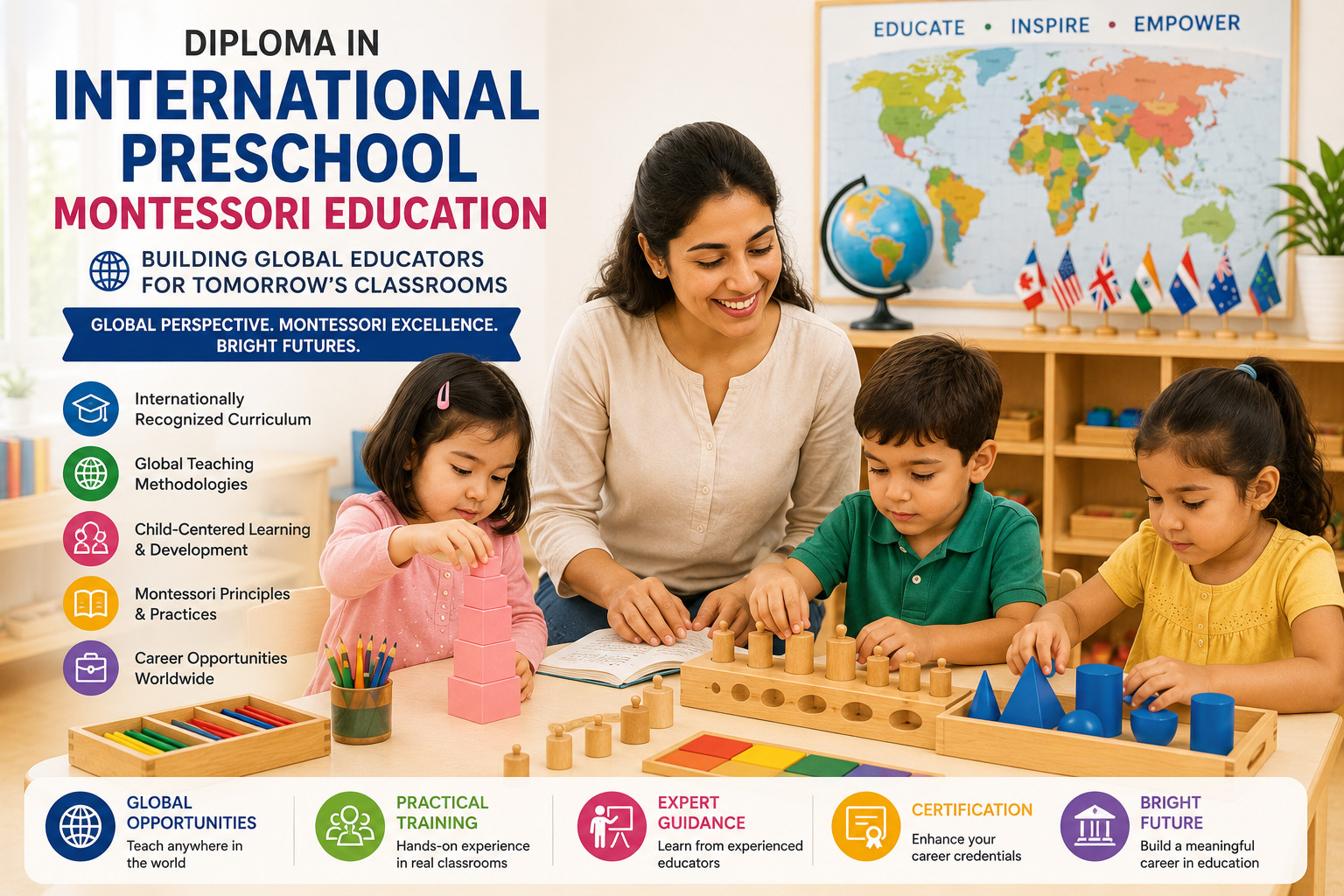 Diploma in International Preschool Montessori Education
